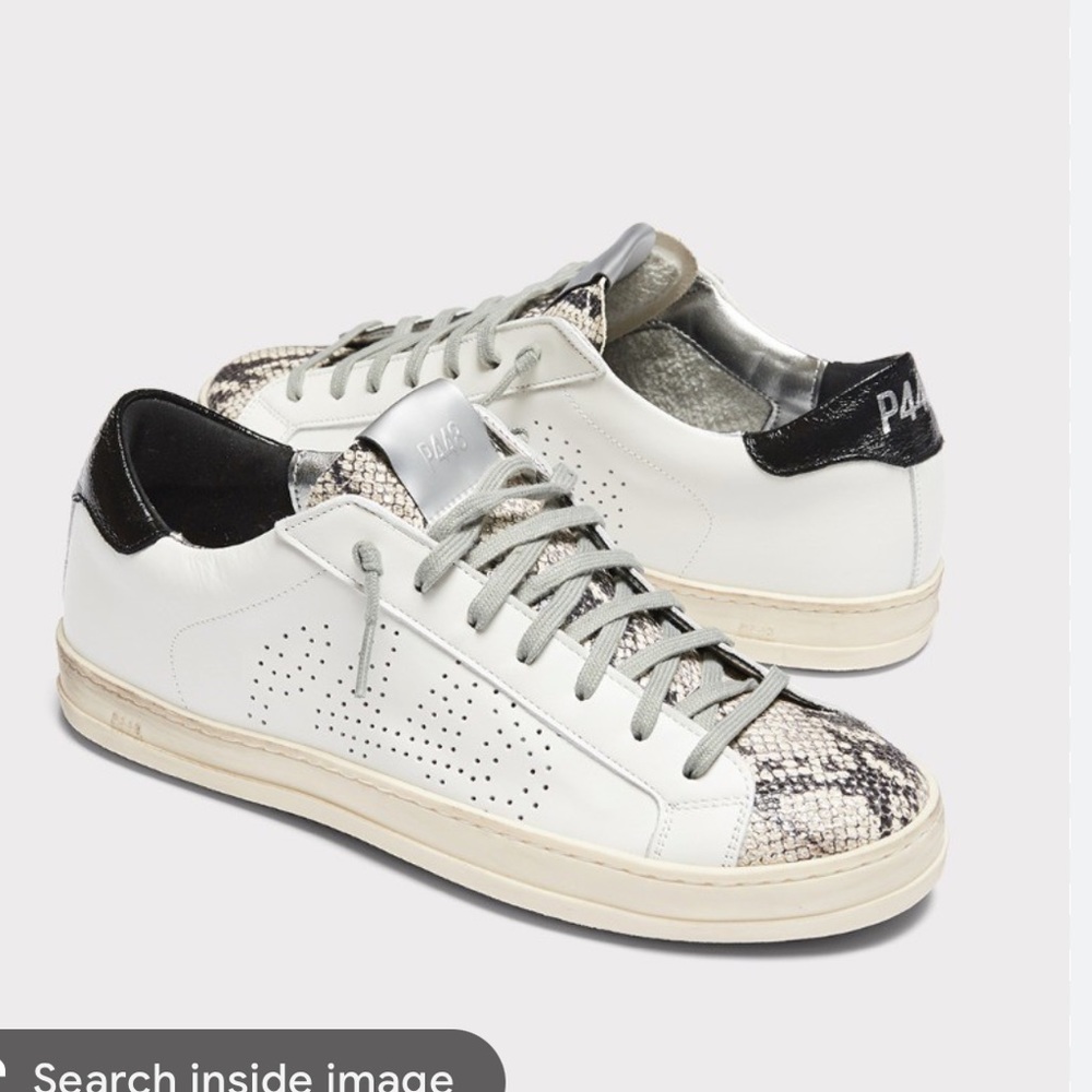 P448 Snake Skin Sneakers